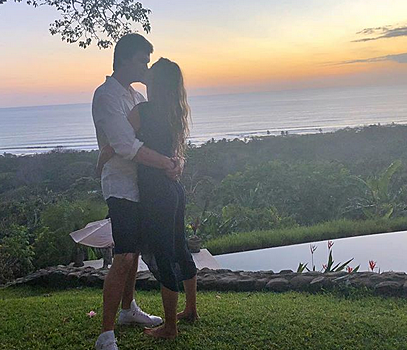 Жизель Бюндхен отдыхает с супругом в Коста-Рике