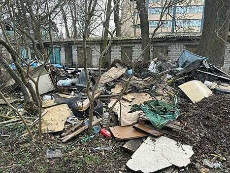 Прокуратура потребовала разобрать груды дерева, шин и бытового мусора в центре Зеленоградска