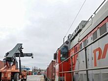 Перевозки контейнеров на территории Октябрьской железной дороги выросли на 1,6%