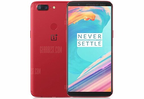 GearBest дарит скидку на флагманский смартфон OnePlus 5T в новом цвете