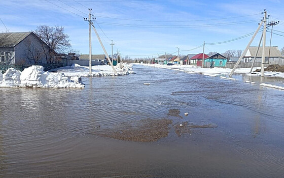 Паводковая ситуация в Оренбурге сохраняется без ухудшения