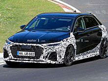 Audi RS3 2021 года с мощностью на 415 л.с. и новой выхлопной системой показали на видео