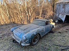 Забытый в сарае на 30 лет Aston Martin DB4 выставили на продажу