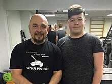 Певец Трофим провел тренировку вместе с ижевчанами