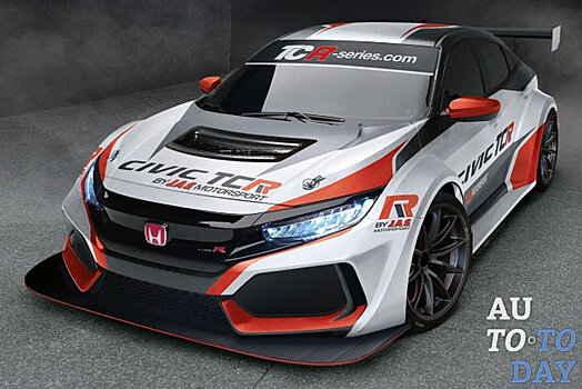 Новый Honda Civic Type R готовится к участию в гонках