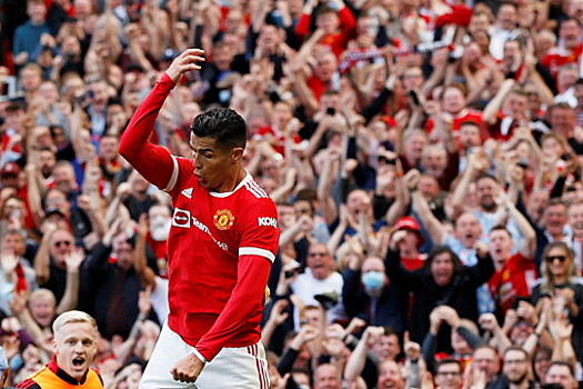 Роналду вырвал победу для "Манчестер Юнайтед" в ЛЧ