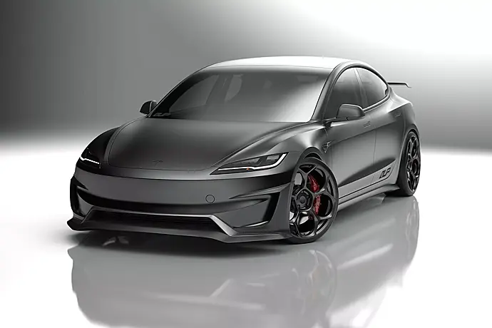 Обновленный электрокар Tesla Model 3 получил первый тюнинг