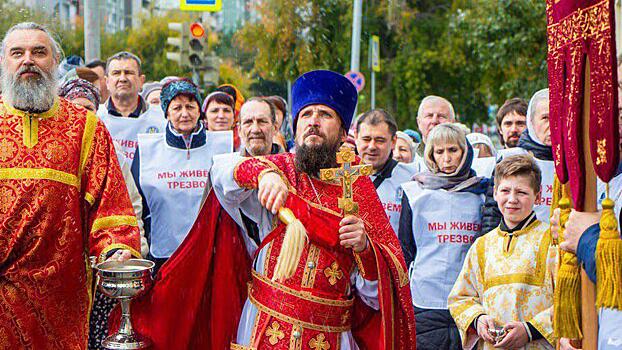 Крестный ход на Урале убедил 36 человек отказаться от спиртного