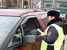 Женский патруль на дорогах Калининграда