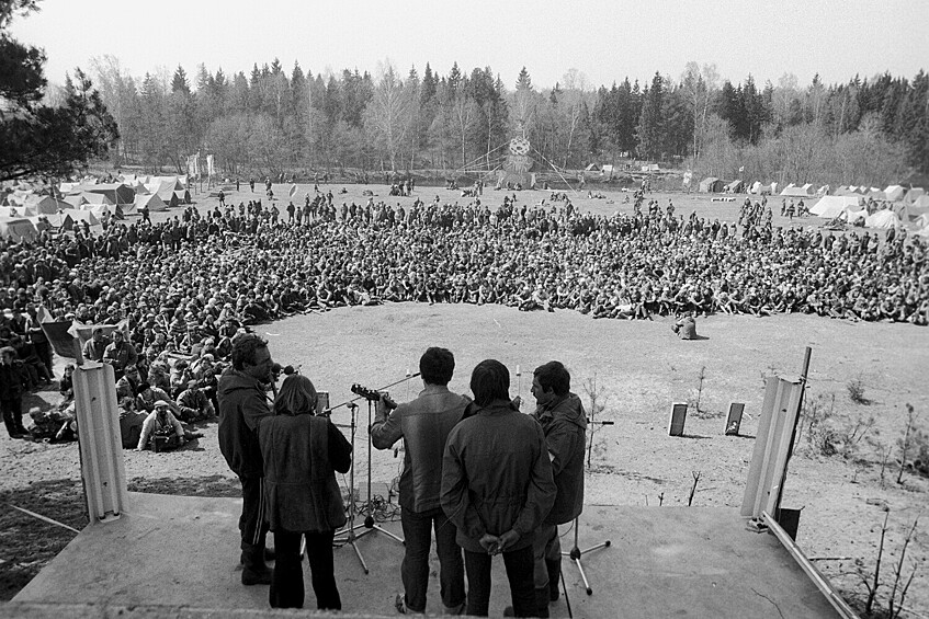 XXV фестиваль самодеятельной песни. Заключительный концерт, 1981 год