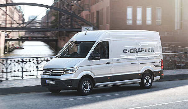 Появились новые подробности о создании электрофургона Volkswagen e-Crafter