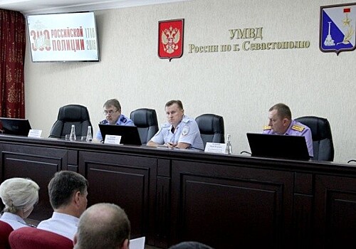 Управление МВД России по Севастополю подвело итоги работы за первое полугодие