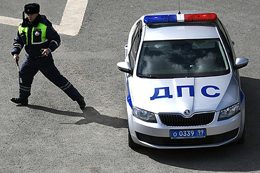 В Москве сбили полицейского