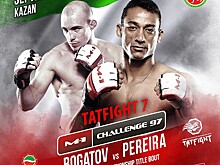 Перейра и Богатов поспорят за титул чемпиона M-1 Challenge на турнире в Казани