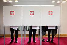 Правящая партия Польши вырвалась вперед на парламентских выборах