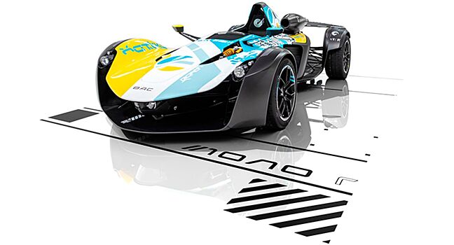 Первая версия BAC Mono R получила ливрею в стиле видеоигры