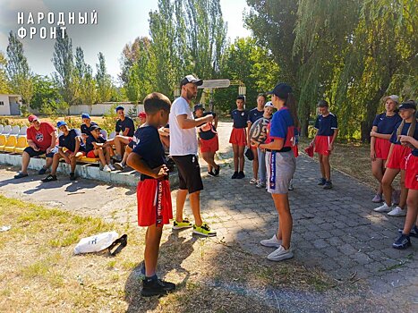Народный фронт помог организовать спортивную смену для детей Запорожской области