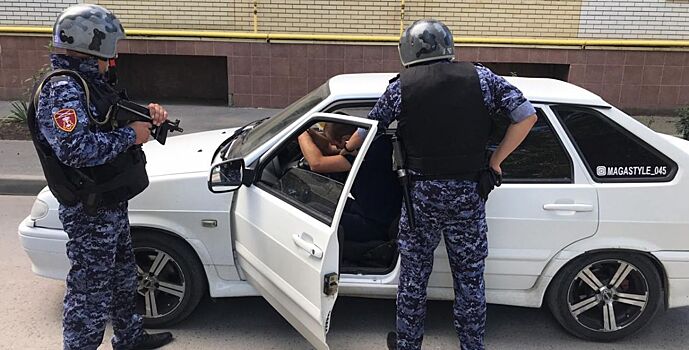 В Таганроге росгвардейцы задержали пьяного водителя