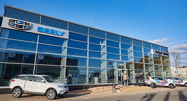 Geely занял первое место среди китайских марок по продажам в России
