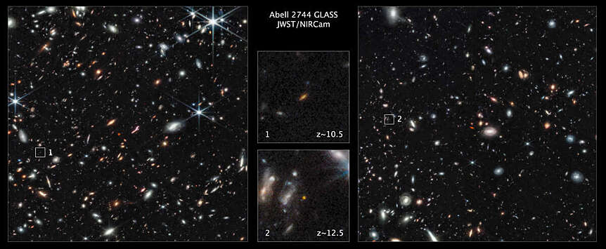 Телескоп «Уэбба» обнаруживает скрытые от «Хаббла» галактики