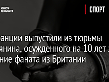 Во Франции выпустили из тюрьмы россиянина, осужденного на 10 лет за избиение фаната из Британии