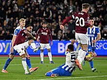 «Вест Хэм Юнайтед» и «Брайтон энд Хоув Альбион» сыграли вничью в 19-м туре АПЛ