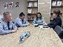 Начальник УФСИН России по Омской области Сергей Балдин провел рабочую встречу с Министром образования в регионе Ольгой Степановой