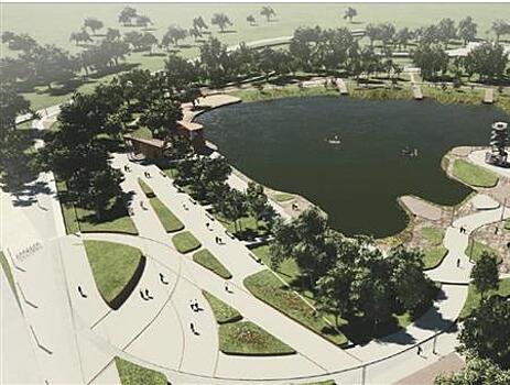 Дмитрий Азаров поддержал проект благоустройства парка на Крымском озере в Кинеле