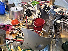 "Мусорный" заяц украсил Шерегеш