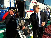 Путин и Шойгу посетили Петропавловскую крепость