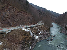 В Адыгее укрепят горный участок трассы А-159