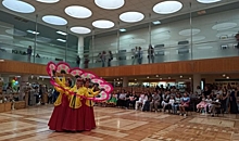 «Библионочь» в Волгограде открылась корейскими танцами и музыкой