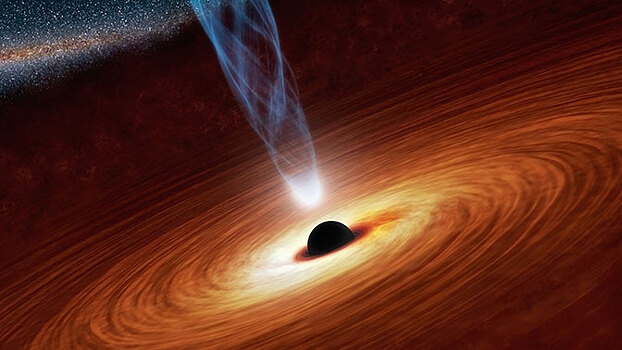 Обнаружена самая далекая черная дыра