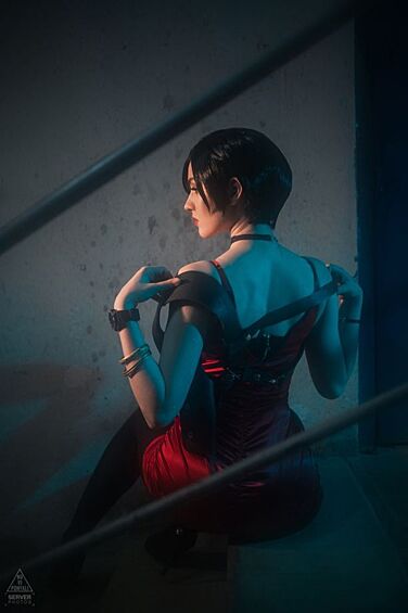 Косплей Resident Evil 2, модель Oniksiya, фотограф Server