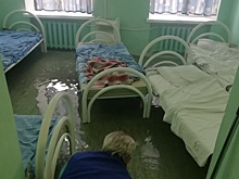 В выборгской детской больнице случился потоп