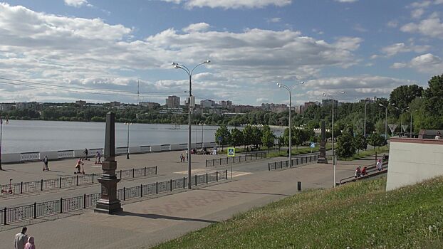 В предстоящий строительный сезон начнётся реконструкция одного из участков набережной Ижевского пруда