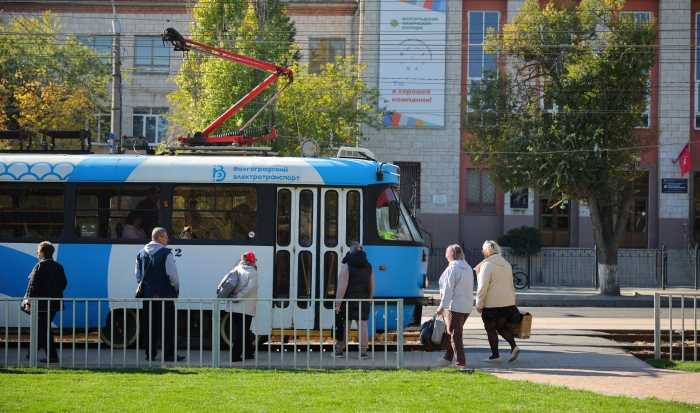 В Волгограде временно изменили границы движения трамвая №11