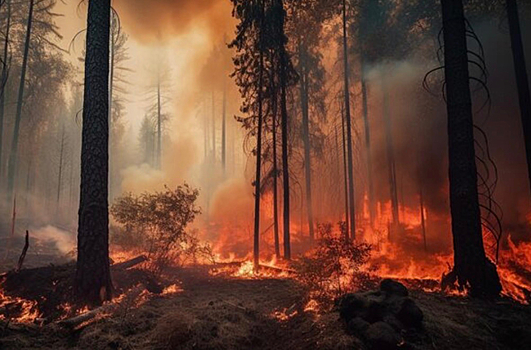 К 2030 году площадь лесных пожаров в России должна сократиться вдвое