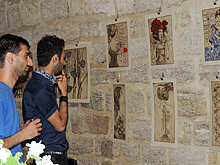 Художница из Литвы представила бакинцам свою музу