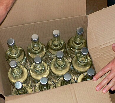 За несколько дней в Оренбуржье изъяли 97 литров алкоголя