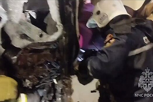 Опубликованы кадры массового ДТП с автобусами на трассе М-12