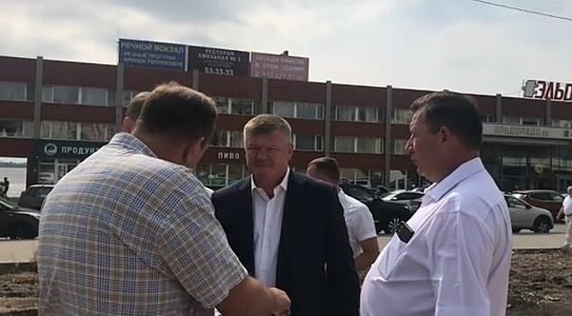 Мэр Саратова Михаил Исаев раскритиковал ход ремнота городской набережной