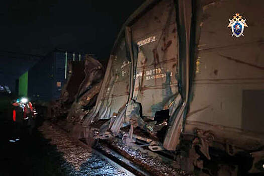 СК: в Нижегородской области вагоны сошли с рельсов после столкновения поездов
