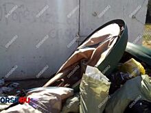 В Орске вандалы ломают новые мусорные контейнеры