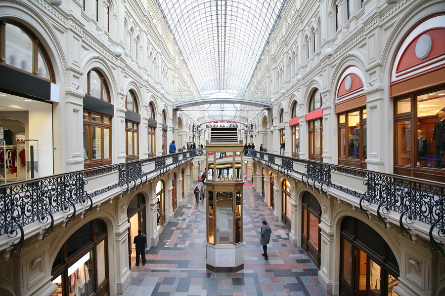 ГУМ, Москва, Россия, Европа