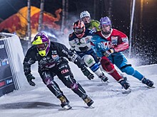Кроксолл и Трунцо победили на этапе ЧМ Red Bull Crashed Ice в Ювяскюля
