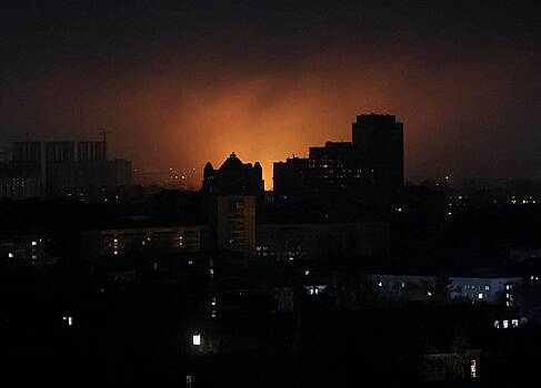 Украинский город остался без света после удара дрона