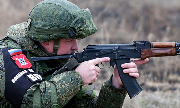 В Крыму провели учения морской военной полиции