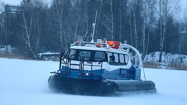 Более 150 рейсов выполнили на судах на воздушной подушке «Спутник-12»