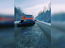 Мужчина пострадал при столкновении легкового автомобиля с Камазом в Удмуртии